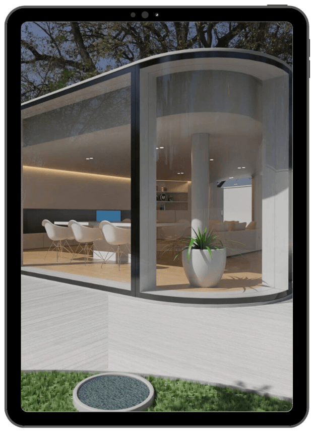 glass website design